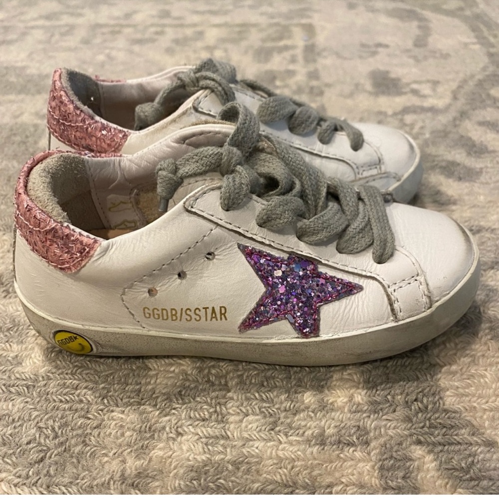 Kids classic golden goose sneakers